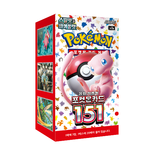 Pokémon TCG: Pokémon Card 151 (Korean Ver.) Booster Box
