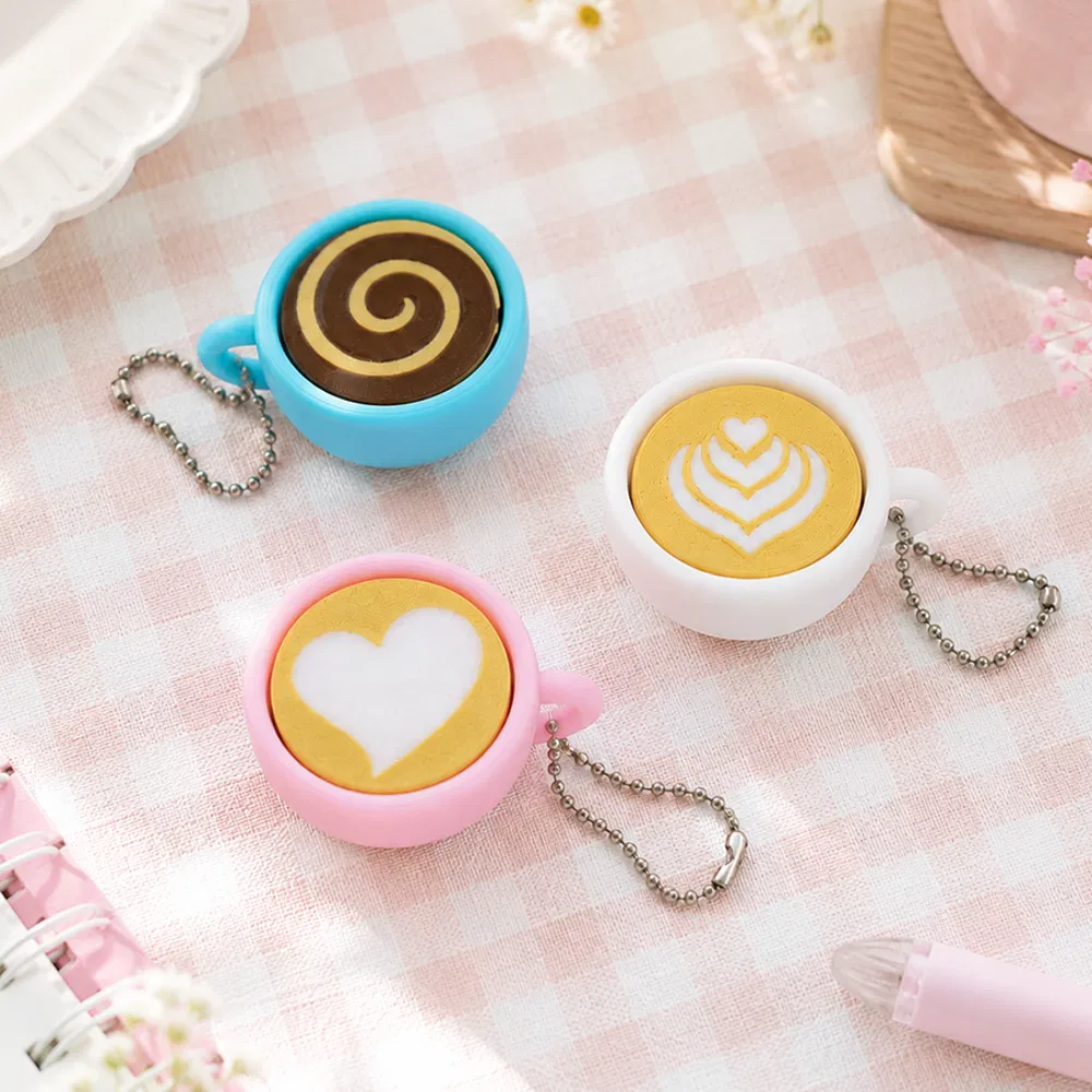 Latte Clicker Keychain