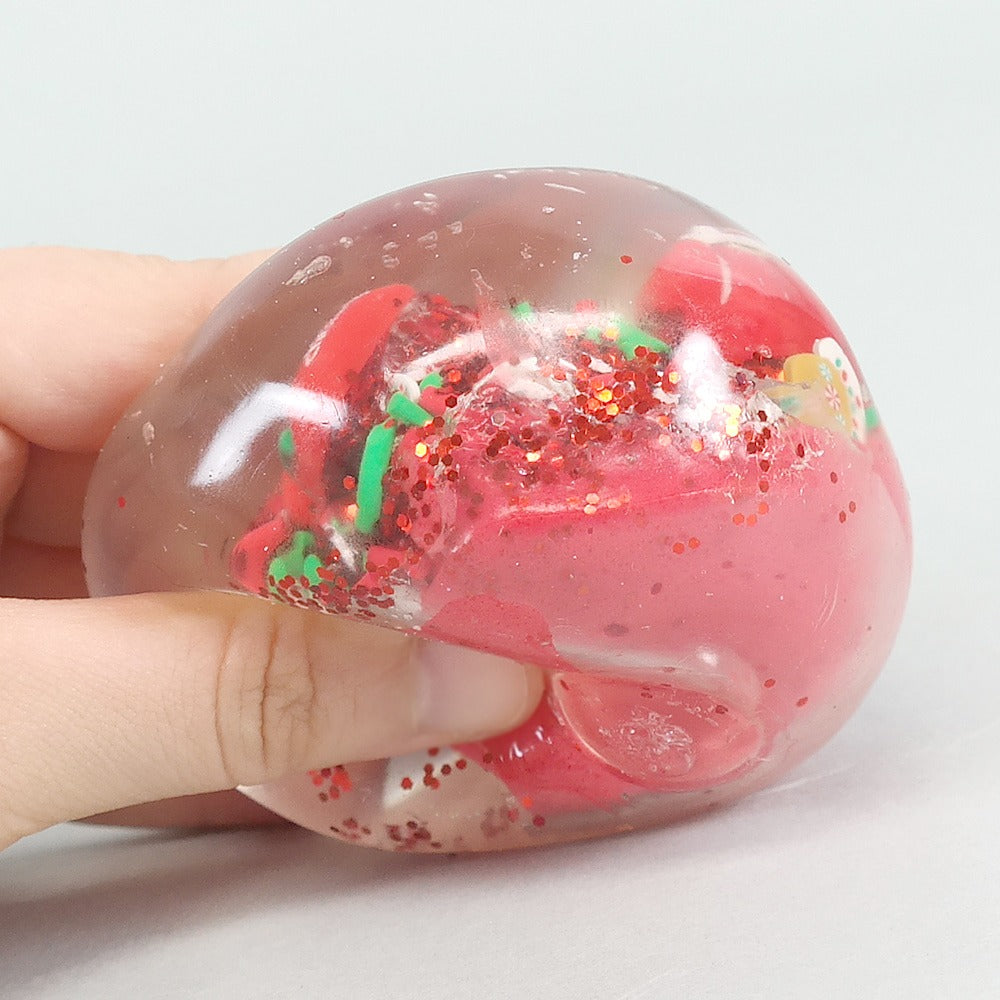 Christmas Snowball Squishy