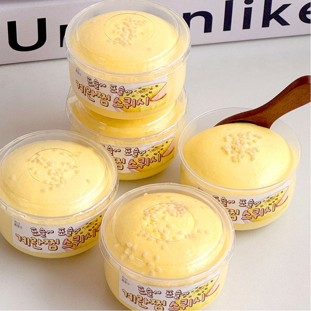 Steamed Egg Foam Squishy