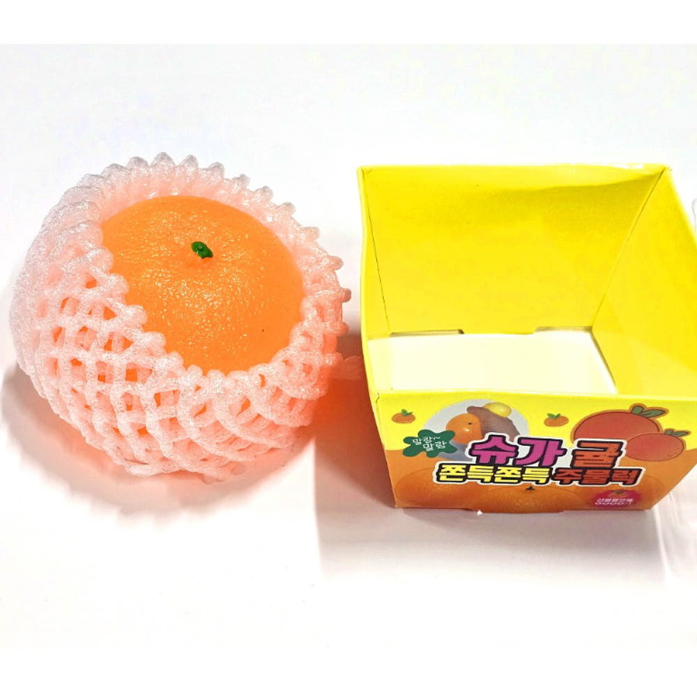 Sugar Tangerine Squeeze Squishy