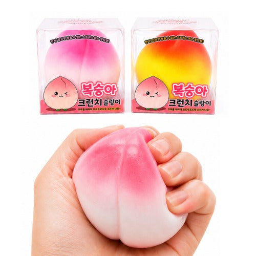 Peach Crunch Slime Squishy