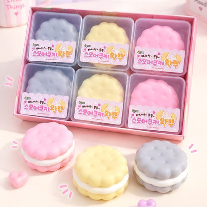 S'more Cookie Wax Cracking Squishy