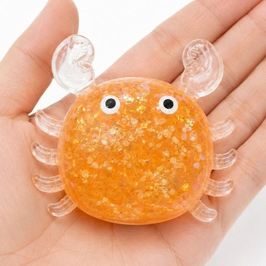 Glitter Crab Squishy