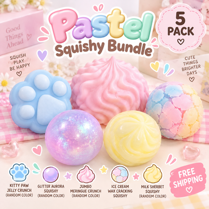 Pastel Squishy Bundle (5 Pack)