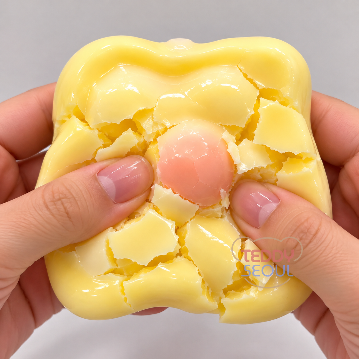 Fried Egg Wax Cracking Squishy