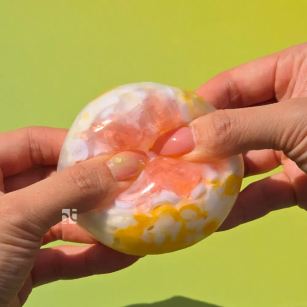 Mango Pomelo Sago Crunch Squishy