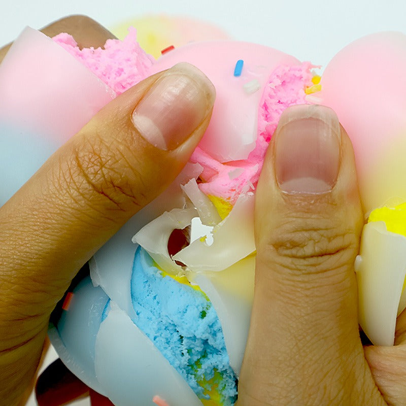 Donut Wax Cracking Squishy