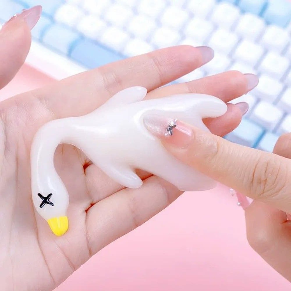 UV Reactive Duck Squishy