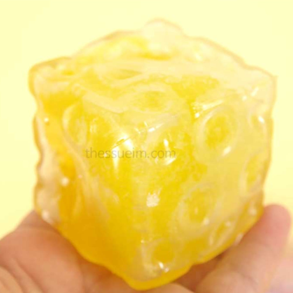 Snowflake Cheese Sherbet Squishy