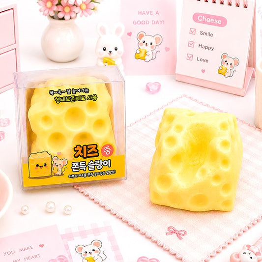 Chewy Cheese Squishy (5cm)