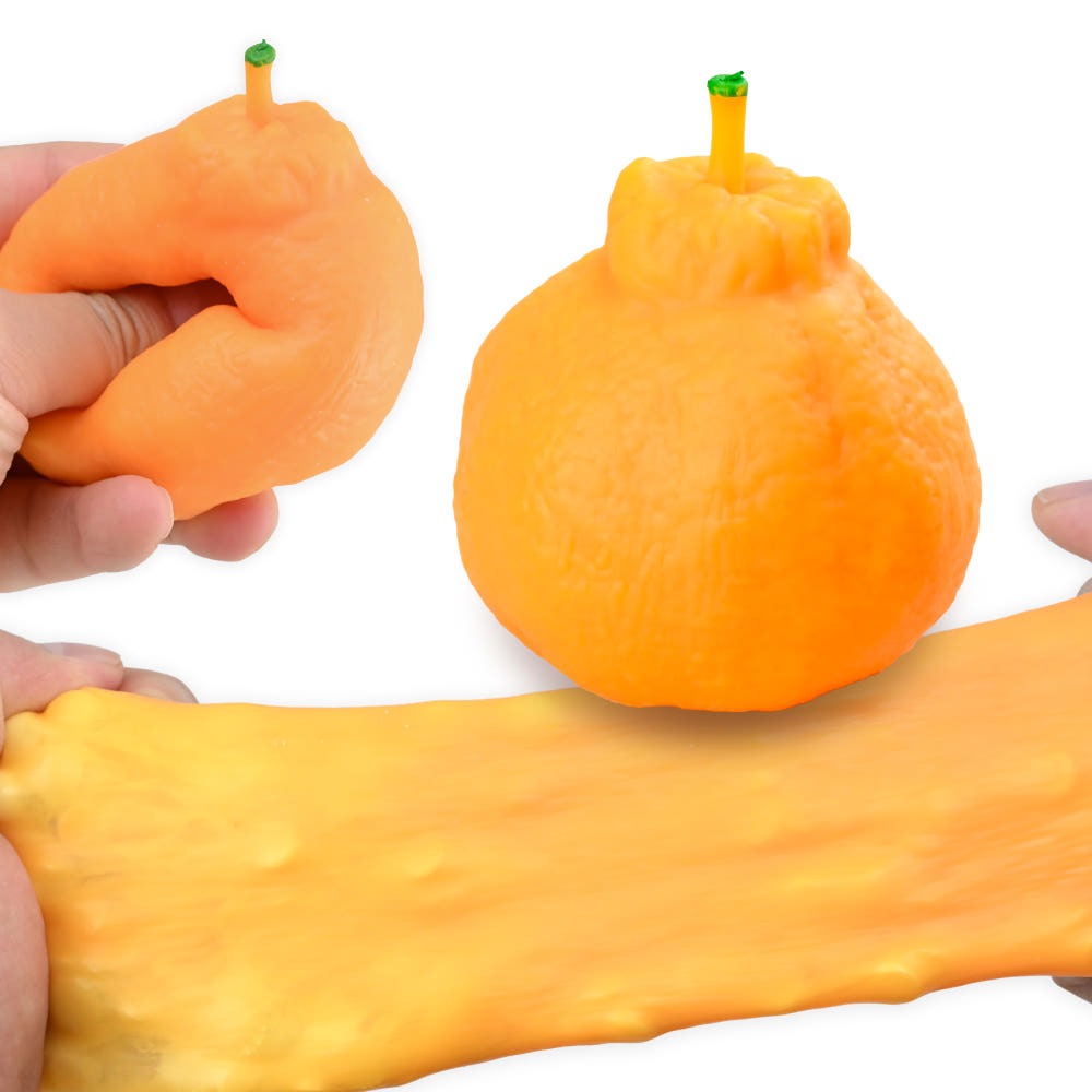 Hallabong Crunch Slime Squishy