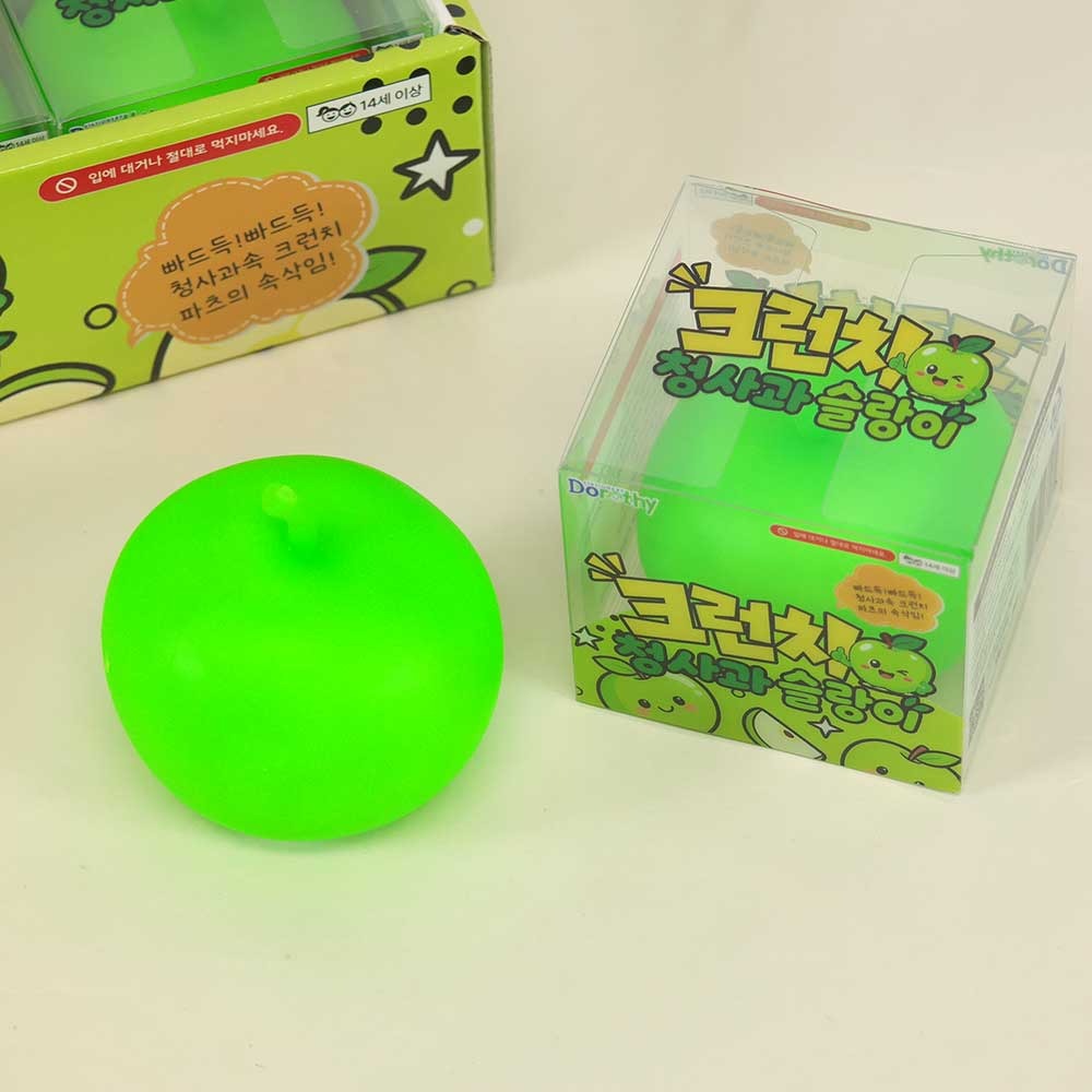 Crunchy Green Apple Squishy