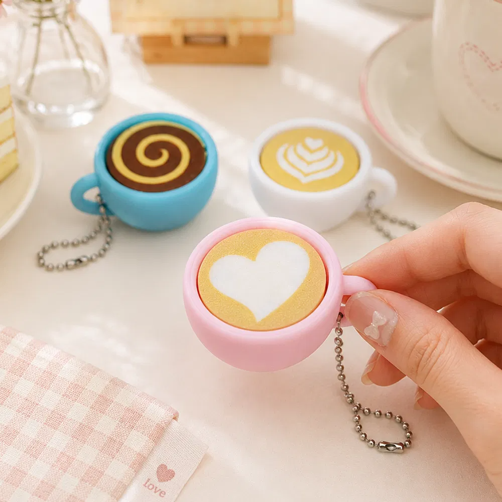 Latte Clicker Keychain