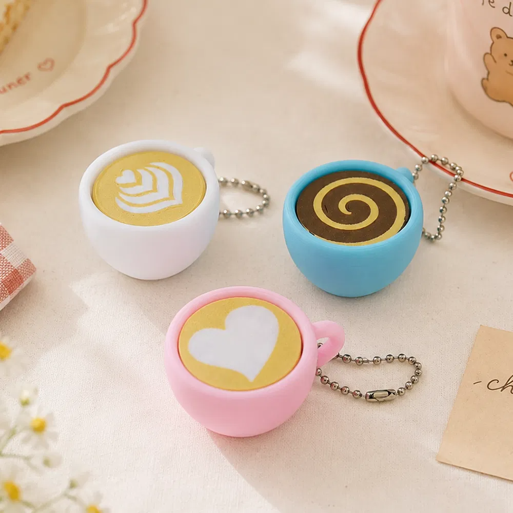 Latte Clicker Keychain
