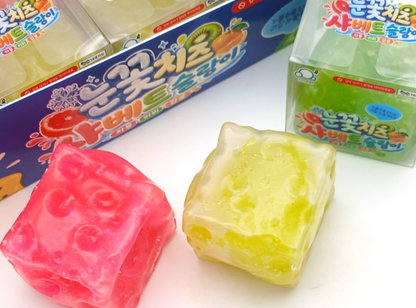 Snowflake Cheese Sherbet Squishy