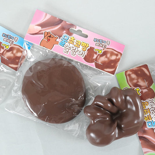 Water Choco Bread Squishy (Vaseline)