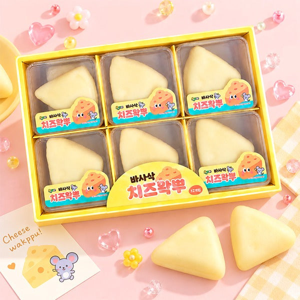 Crispy Cheese Wax Cracking Squishy