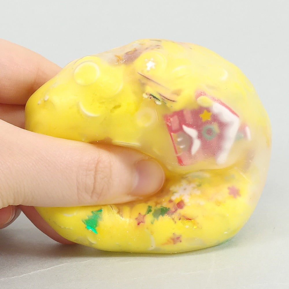 Christmas Crunch Ball Squishy