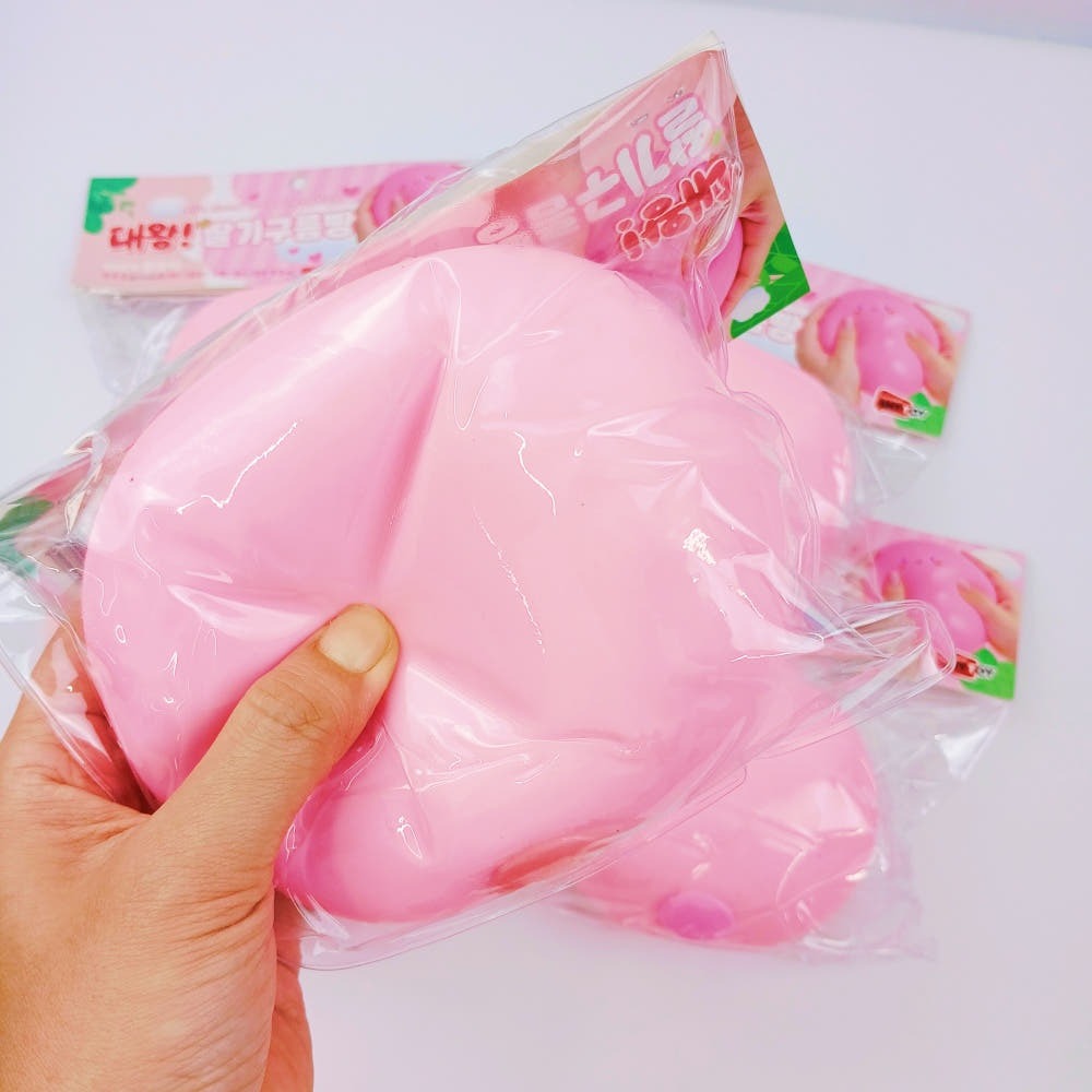 Jumbo Strawberry Cloud Bread Squishy