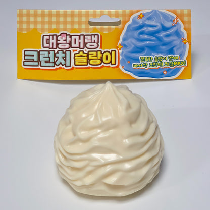 Jumbo Meringue Crunch Squishy