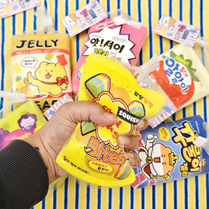Jelly Snack Foam Squishies Set (6 Pieces)