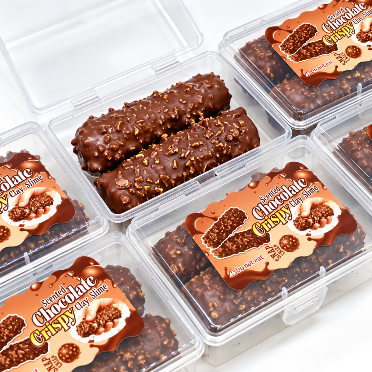Crispy Chocolate Bar Wax Cracking Squishy
