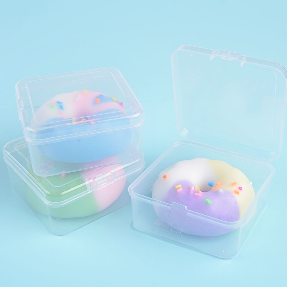 Rainbow Donut Wax Cracking Squishy
