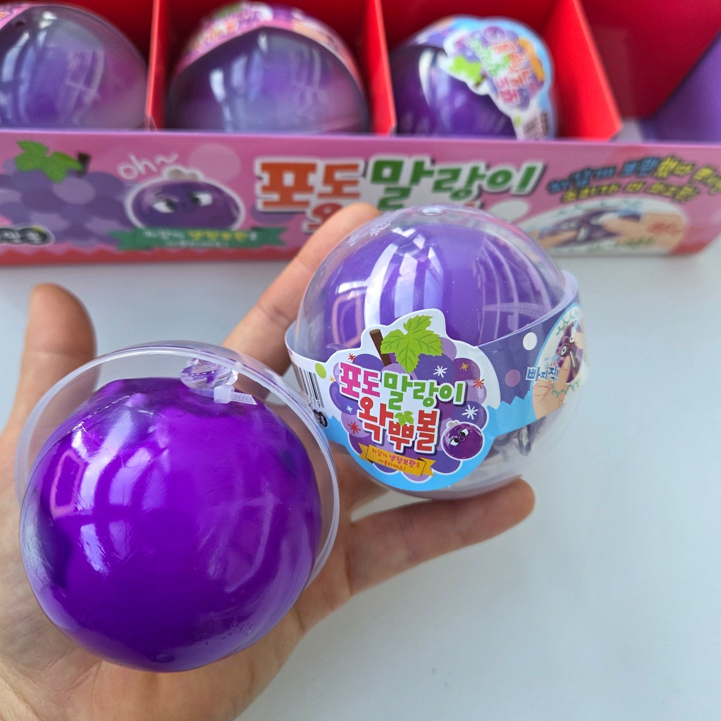 Grape Wax Cracking Squishy