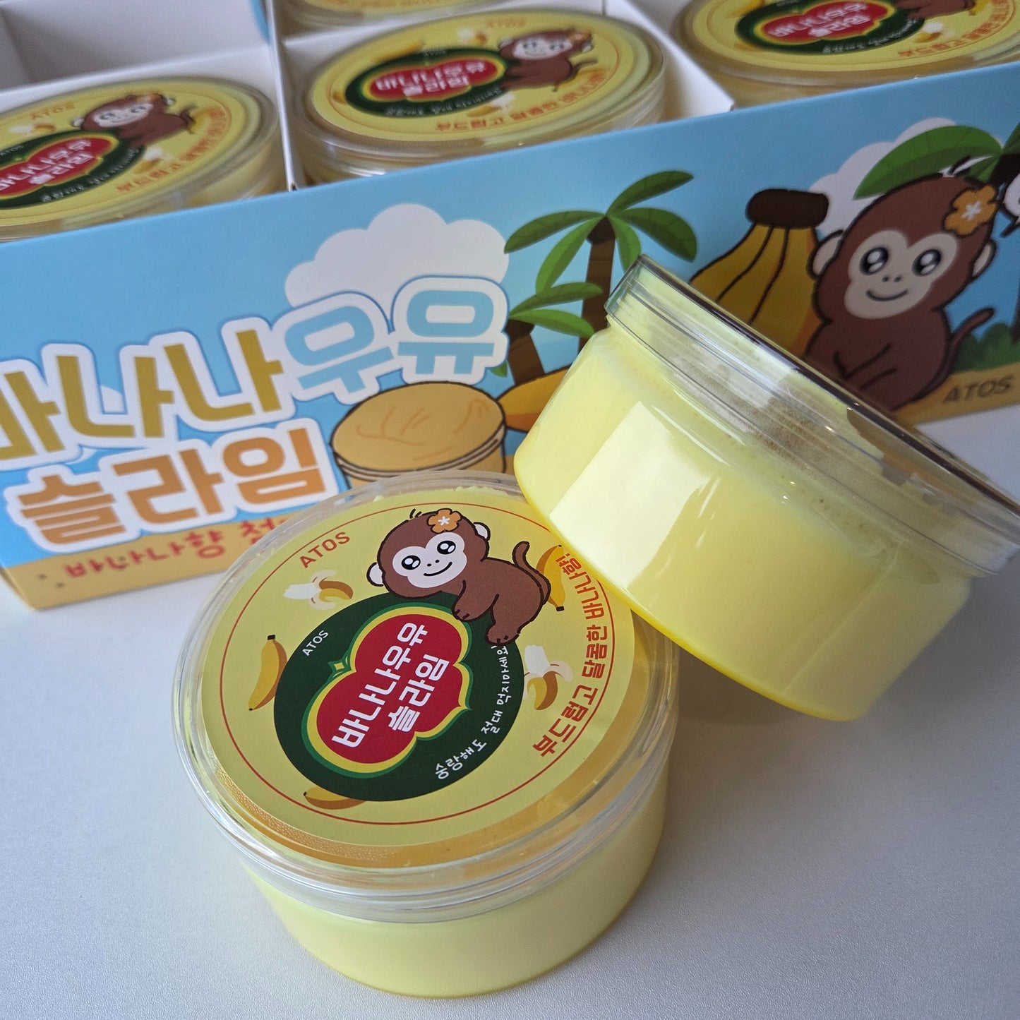 Banana Milk Slime