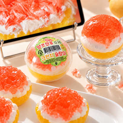 Mango Pomelo Sago Crunch Squishy