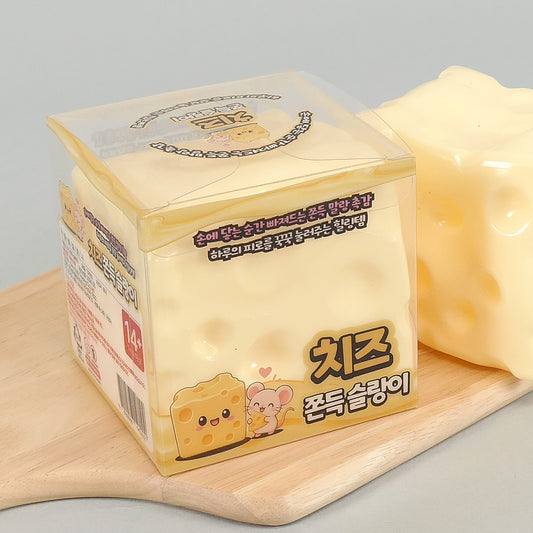 Big Chewy Cheese Squishy (7cm)
