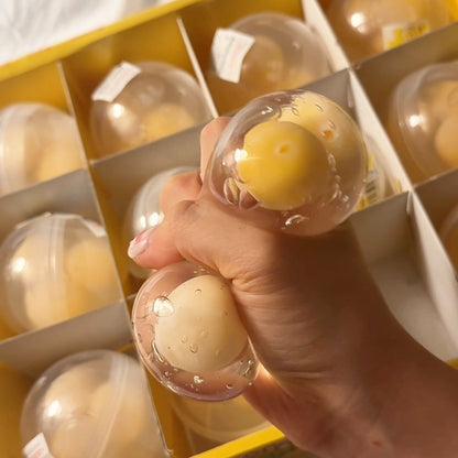 Triple Egg Wax Cracking Squishy