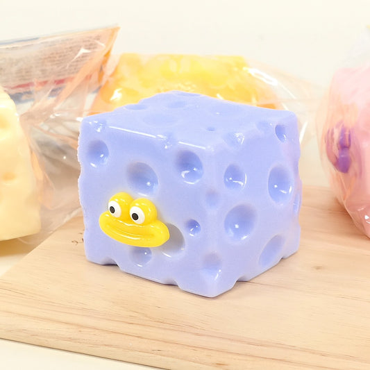 Square Cheese Squishy (6cm)