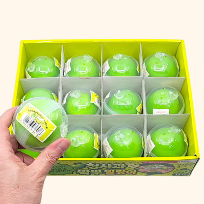Green Apple Wax Cracking Squishy