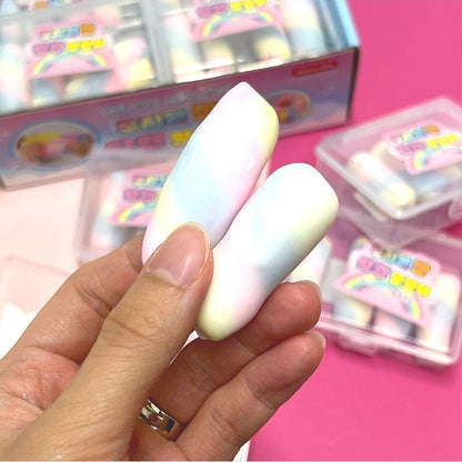 Rainbow Bread Wax Cracking Squishy