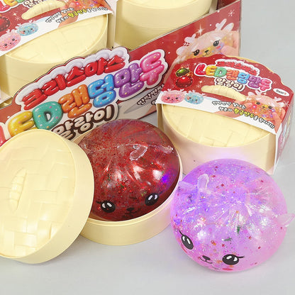 Christmas LED Mystery Dumpling Squishy