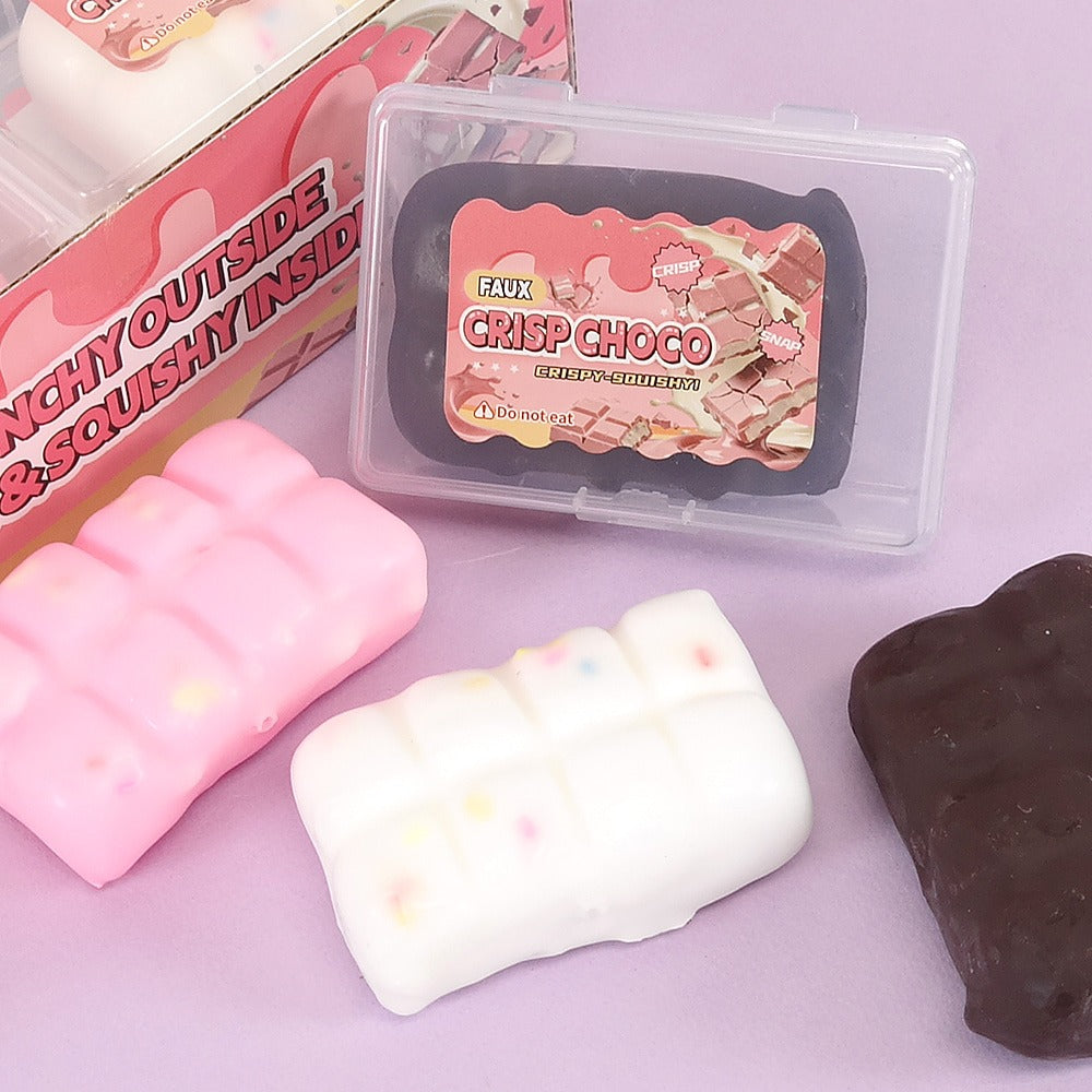 Crisp Choco Wax Cracking Squishy