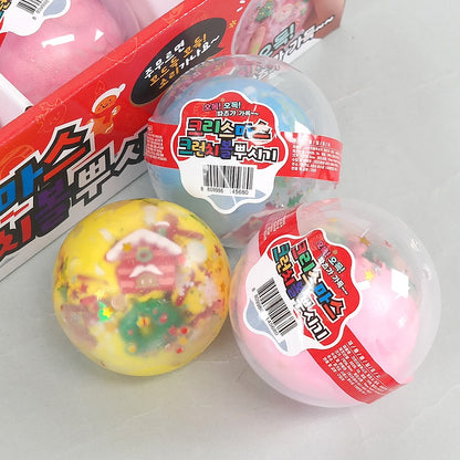 Christmas Crunch Ball Squishy