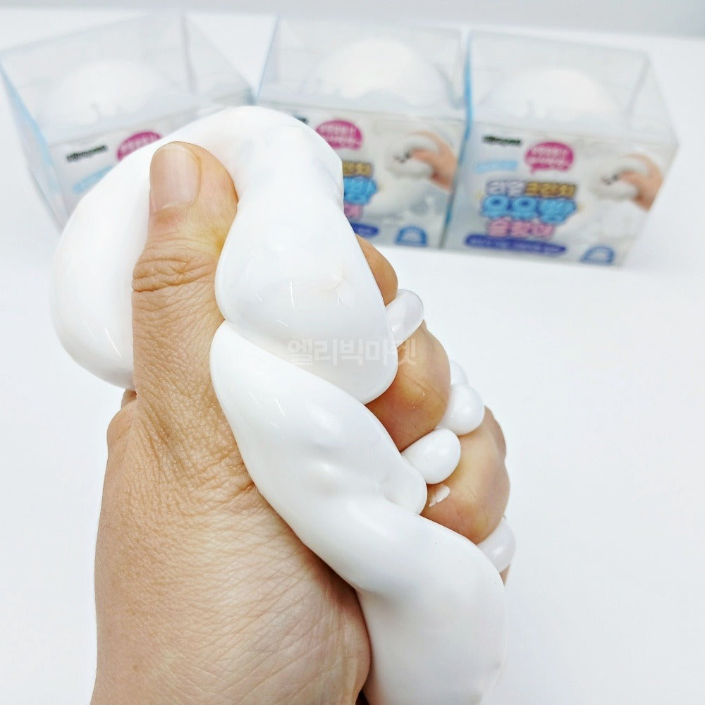 Real Crunchy Milk Bread Squishy