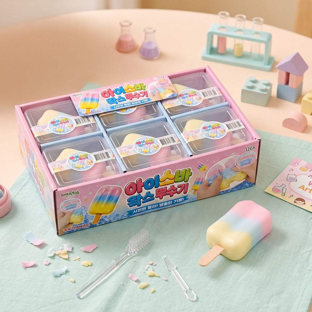 Ice Cream Bar Wax Cracking Squishy
