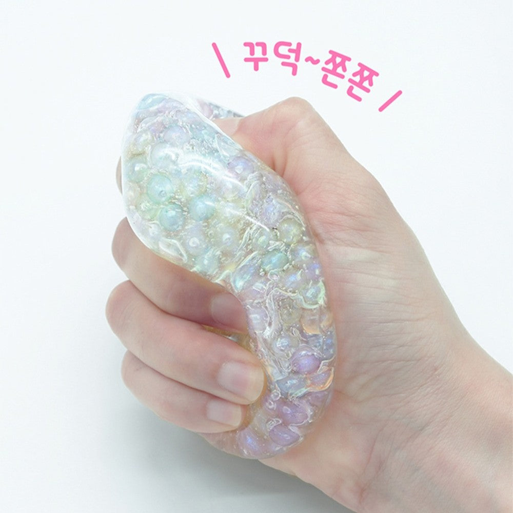 Glow-in-the-Dark Pearl Beads Squishy