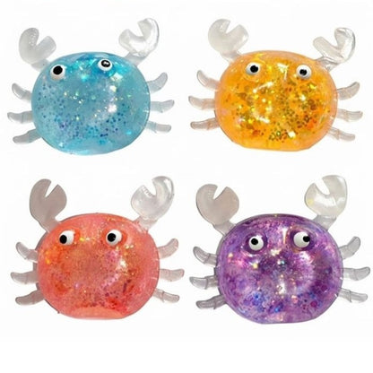 Glitter Crab Squishy