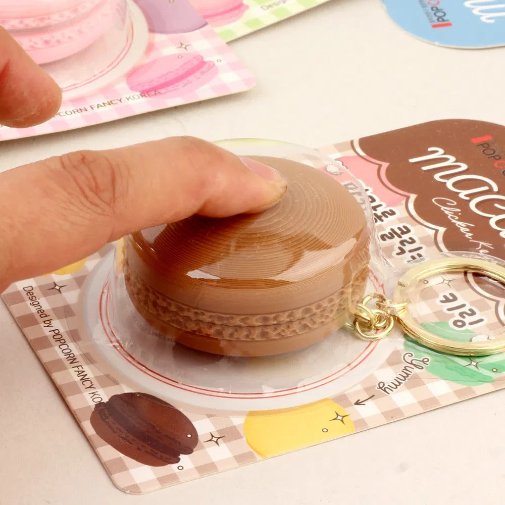 Macaron Clicker Keychain