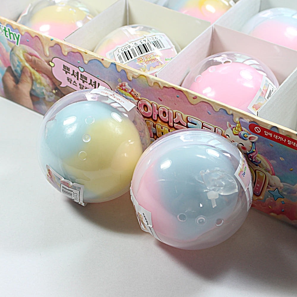 Ice Cream Wax Cracking Squishy