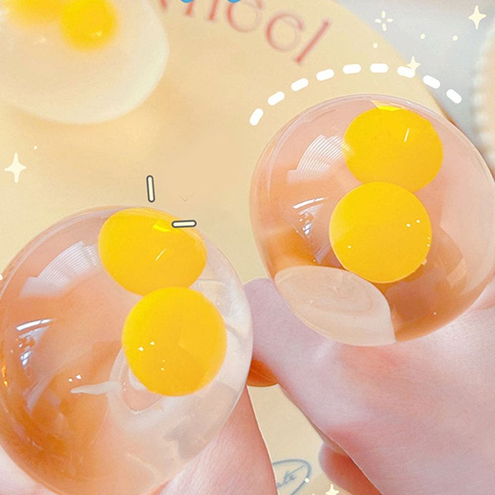Double Egg Yolk Squishy