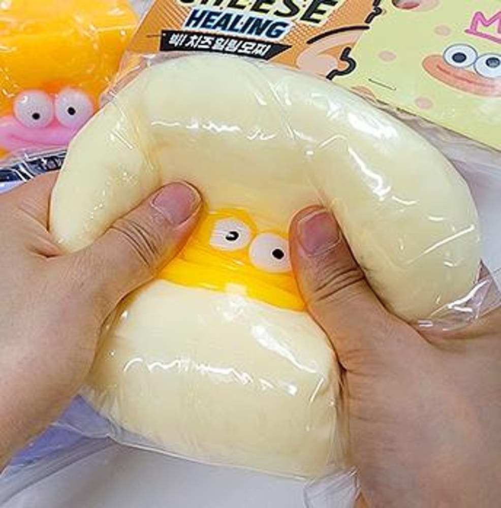 Big Cheese Healing Mochi Squishy