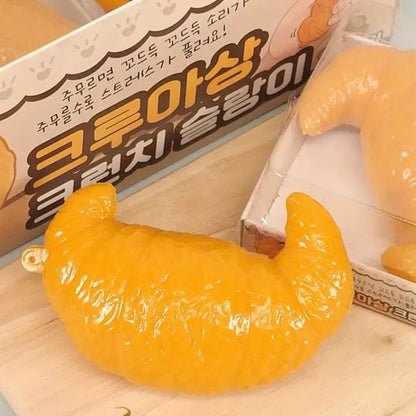 Croissant Crunch Squishy