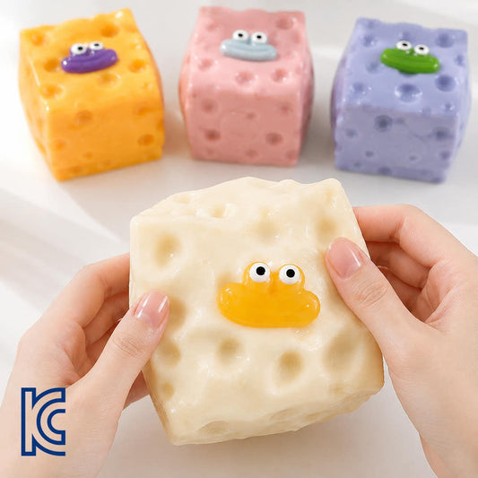 Big Cheese Healing Mochi Squishy