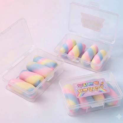 Rainbow Bread Wax Cracking Squishy